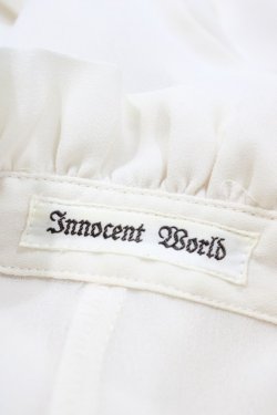 画像5: Innocent World / スタンドカラーリボンブラウス M 生成り H-25-10-24-1055-IW-BL-NS-ZH