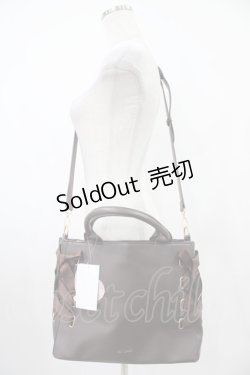 画像1: m petit by misako / AMレースアップ2WAY  ブラウン H-25-10-24-1002-LO-BG-NS-ZH