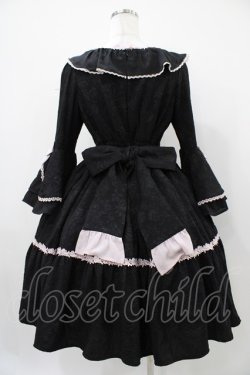 画像2: axes femme kawaii / メアリー姫袖ドレス M ブラック H-25-10-24-1023-AX-OP-NS-ZH