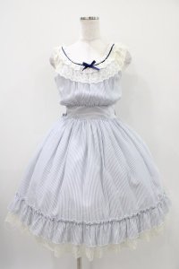 Innocent World / シャロンジャンパースカート Free オフ/ブルー H-25-10-24-1025-IW-OP-NS-ZH