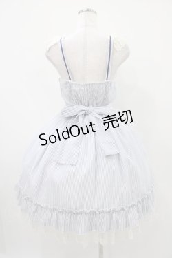 画像2: Innocent World / シャロンジャンパースカート Free オフ/ブルー H-25-10-24-1025-IW-OP-NS-ZH