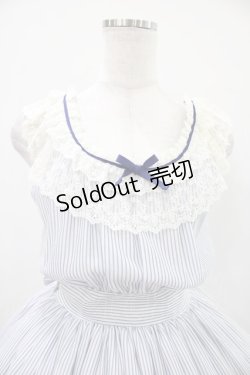 画像4: Innocent World / シャロンジャンパースカート Free オフ/ブルー H-25-10-24-1025-IW-OP-NS-ZH