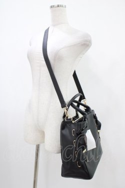 画像2: m petit by misako / AMレースアップ2WAY  ブラック H-25-10-24-1003-LO-BG-NS-ZH
