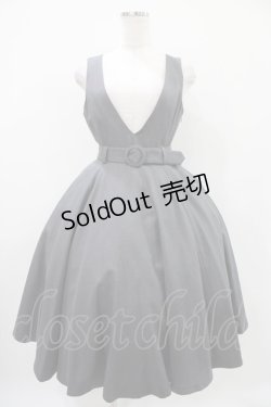 画像1: NO.S PROJECT / リノン・ワンピース S グレー H-25-10-24-1029-LO-OP-NS-ZH