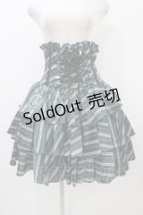 ATELIER PIERROT / ハリー・ポッター フリルコルセットスカート  スリザリン（グリーン） H-25-10-24-2001-EL-SK-KB-ZH