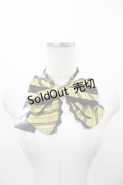 画像1: ATELIER PIERROT / ハリー・ポッター トリプルリボンタイ  ハッフルパフ（イエロー） H-25-10-24-2003-EL-ZA-KB-ZH