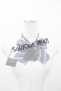 ATELIER PIERROT / ハリー・ポッター トリプルリボンタイ  レイブンクロー（ブルー） H-25-10-24-2006-EL-ZA-KB-ZH