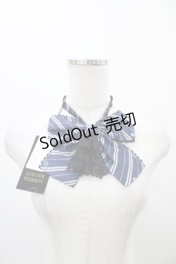 画像1: ATELIER PIERROT / ハリー・ポッター トリプルリボンタイ  レイブンクロー（ブルー） H-25-10-24-2006-EL-ZA-KB-ZH