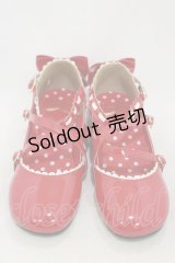 Angelic Pretty / 発表会シューズ L レッド H-25-10-25-001-AP-SH-NS-ZH