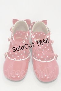 Angelic Pretty / 発表会シューズ L レッド H-25-10-25-001-AP-SH-NS-ZH