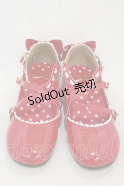 画像1: Angelic Pretty / 発表会シューズ L レッド H-25-10-25-001-AP-SH-NS-ZH