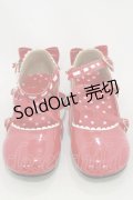 Angelic Pretty / 発表会シューズ L レッド H-25-10-25-003-AP-SH-NS-ZH
