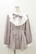 LOLITAその他 / Le Temps Calme/ラッフルフリルブラウス LL ピンク H-25-10-25-037-LO-BL-NS-ZH