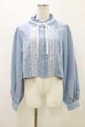 LOLITAその他 / apres jour/リボンブラウス LL サックス H-25-10-25-041-LO-BL-NS-ZH
