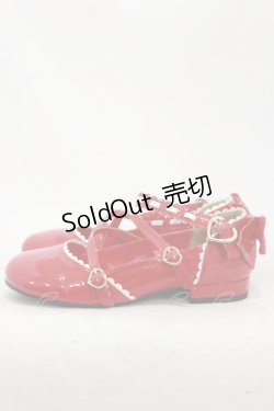 画像2: Angelic Pretty / 発表会シューズ L レッド H-25-10-25-003-AP-SH-NS-ZH