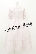 m petit by misako / AM*ギンガムCHKワンピース LL ピンク H-25-10-25-060-LO-OP-NS-ZH