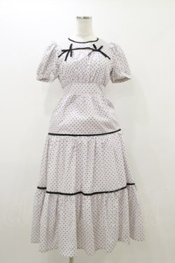 画像1: evelyn / リボンティアードワンピース Free ピンク H-25-10-25-062-LO-OP-NS-ZH