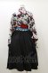 画像2: Favorite / 大正ロマン袴風ワンピース S ブラック H-25-10-25-063-LO-OP-NS-ZH (2)