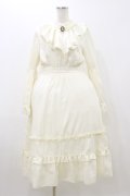axes femme / 姫袖風ラッフルフリルワンピース Free 生成り H-25-10-25-066-AX-OP-NS-ZH