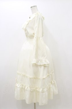 画像3: axes femme / 姫袖風ラッフルフリルワンピース Free 生成り H-25-10-25-066-AX-OP-NS-ZH