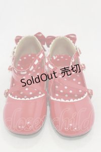 Angelic Pretty / 発表会シューズ L レッド H-25-10-25-005-AP-SH-NS-ZH