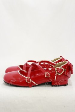 画像2: Angelic Pretty / 発表会シューズ L レッド H-25-10-25-005-AP-SH-NS-ZH
