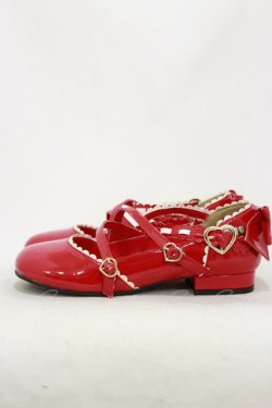 画像2: Angelic Pretty / 発表会シューズ L レッド H-25-10-25-001-AP-SH-NS-ZH