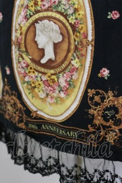 画像4: Innocent World / 花の女神フローラハイウエストジャンパースカート M ブラック H-25-10-25-076-IW-OP-NS-ZH
