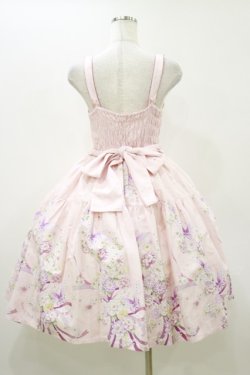 画像2: Innocent World / Japanese Butterflyティアードジャンパースカート M/100cm ピンク H-25-10-25-077-IW-OP-NS-ZH