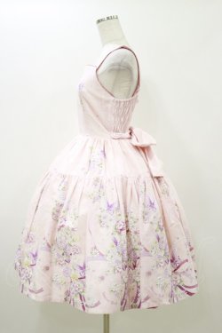 画像3: Innocent World / Japanese Butterflyティアードジャンパースカート M/100cm ピンク H-25-10-25-077-IW-OP-NS-ZH