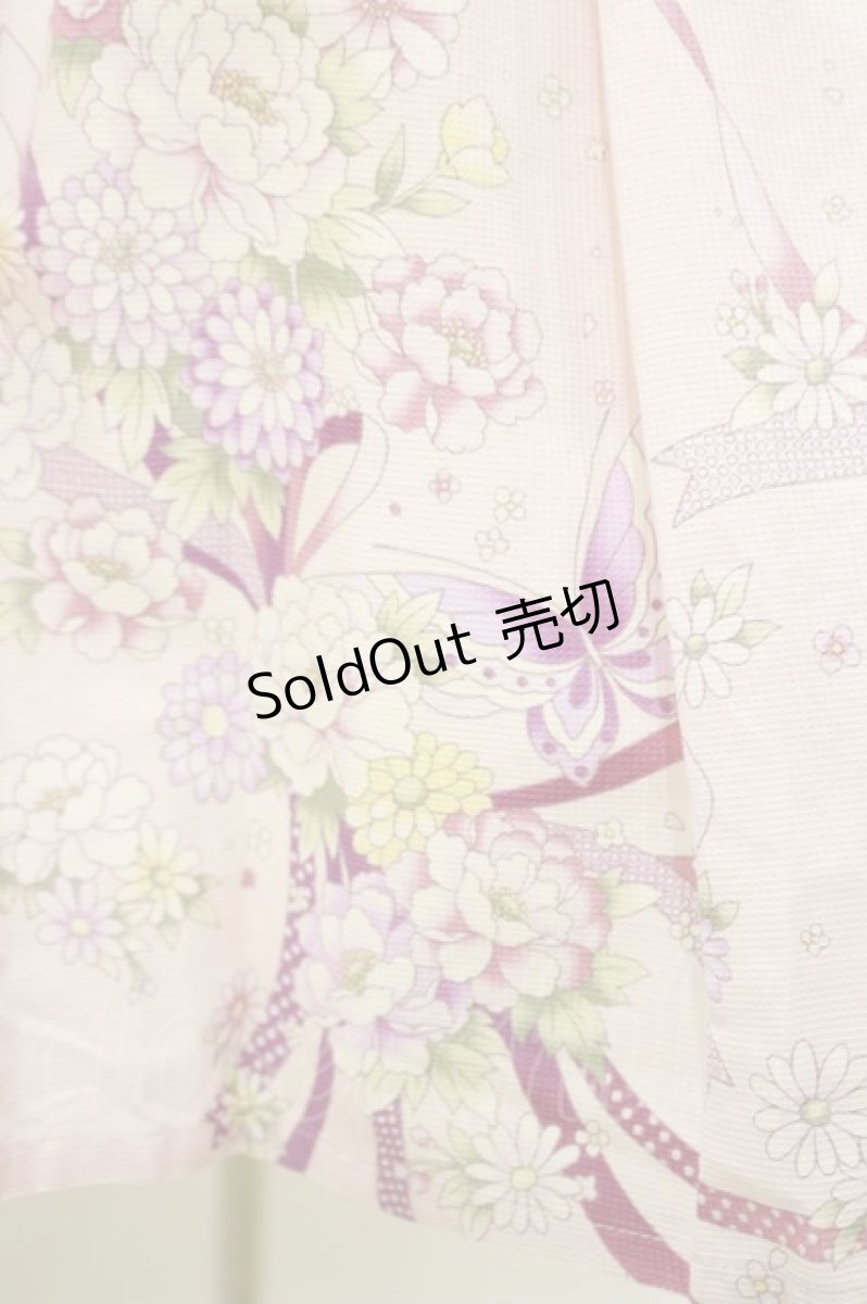 画像4: Innocent World / Japanese Butterflyティアードジャンパースカート M/100cm ピンク H-25-10-25-077-IW-OP-NS-ZH (4)