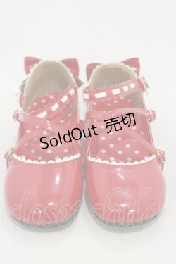 画像1: Angelic Pretty / 発表会シューズ L レッド H-25-10-25-006-AP-SH-NS-ZH