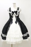 BABY,THE STARS SHINE BRIGHT / Pure Pearl bouquetジャンパースカート Free ブラック H-25-10-25-080-BA-OP-NS-ZH