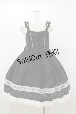 画像2: BABY,THE STARS SHINE BRIGHT / Pure Pearl bouquetジャンパースカート Free ブラック H-25-10-25-080-BA-OP-NS-ZH