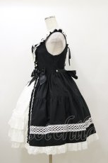 画像3: BABY,THE STARS SHINE BRIGHT / Pure Pearl bouquetジャンパースカート Free ブラック H-25-10-25-080-BA-OP-NS-ZH (3)