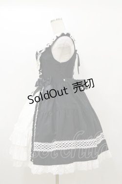 画像3: BABY,THE STARS SHINE BRIGHT / Pure Pearl bouquetジャンパースカート Free ブラック H-25-10-25-080-BA-OP-NS-ZH