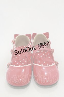 画像1: Angelic Pretty / 発表会シューズ L レッド H-25-10-25-007-AP-SH-NS-ZH
