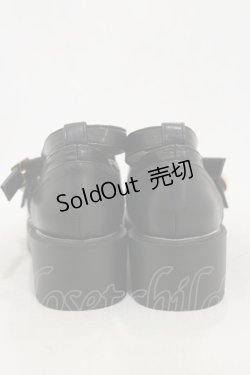 画像3: axes femme POETIQUE / バックル付ローファー M(23.5cm) ブラック H-25-10-25-009-AX-SH-NS-ZH