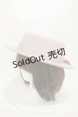 m petit by misako / TT*AMリボンカンカン帽  ピンク H-25-10-25-016-LO-AC-NS-ZH