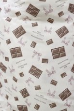 画像2: Maison de FLEUR / ラフォーレ原宿限定meijiチョコレートエコバッグ  Light Beige H-25-10-25-019-LO-BG-NS-ZH (2)