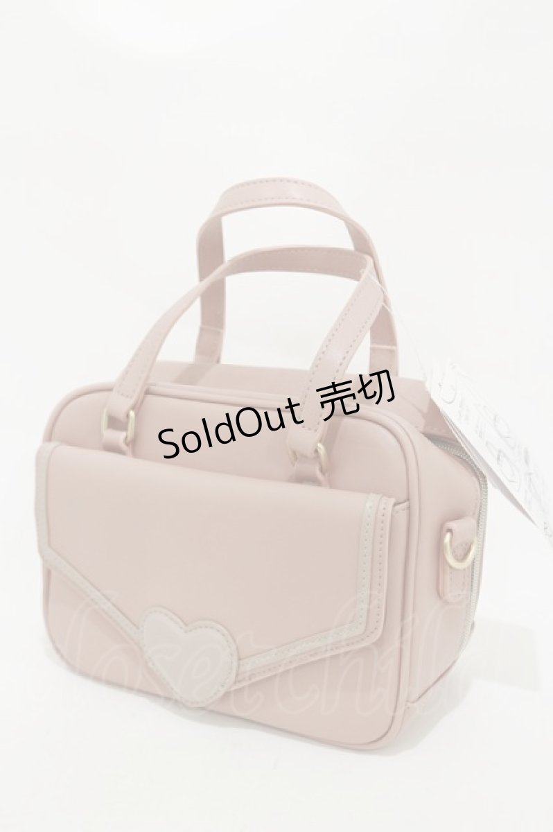 画像1: m petit by misako / TT*AMハートカブセ  ピンク H-25-10-25-021-LO-BG-NS-ZH (1)