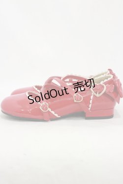 画像2: Angelic Pretty / 発表会シューズ L レッド H-25-10-25-002-AP-SH-NS-ZH