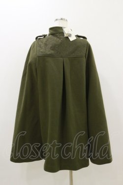 画像2: axes femme / ナポレオンマント風コート M カーキ H-25-10-25-026-AX-CO-NS-ZH