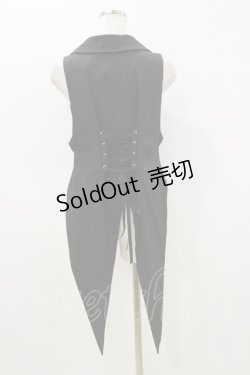 画像2: Amavel / Historical Butlerベスト Free ブラック H-25-10-25-030-CA-JA-NS-ZH