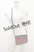 Qutie Frash / ショルダーミニBAG  黒×赤 H-25-10-26-005-QU-BG-KB-ZH