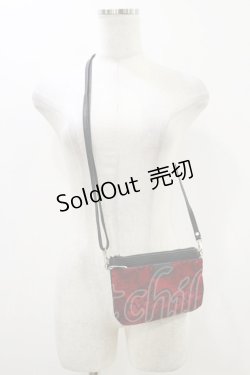 画像1: Qutie Frash / ショルダーミニBAG  黒×赤 H-25-10-26-005-QU-BG-KB-ZH