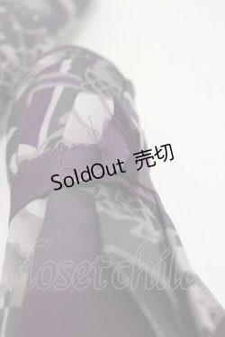 画像2: Qutie Frash / ワンタッチ折りたたみ傘  パープル H-25-10-26-001-QU-ZA-KB-ZH