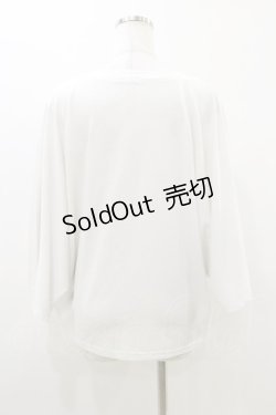 画像2: Qutie Frash / ドルマンTシャツ  白 H-25-10-26-017-QU-TO-KB-ZH