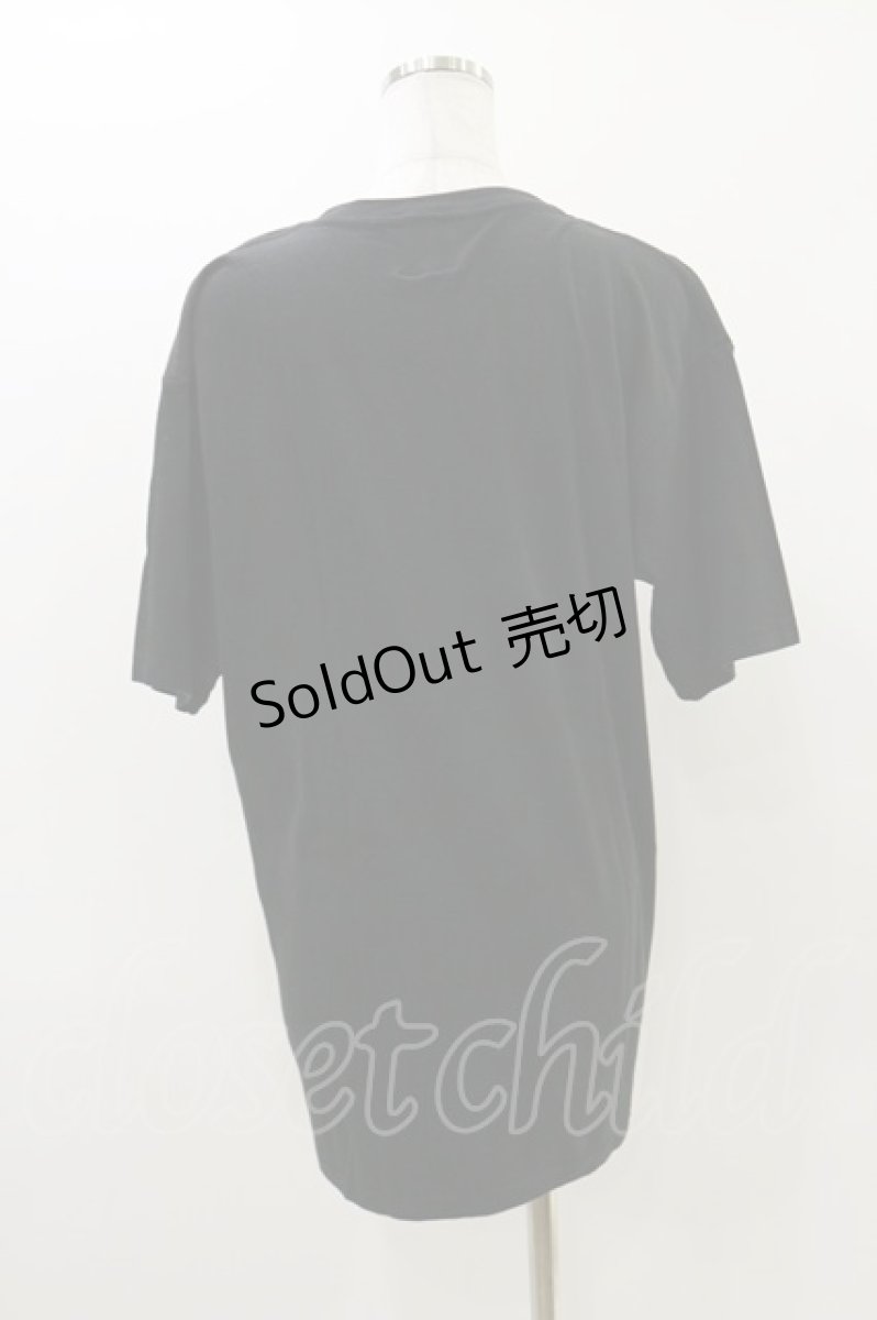 画像2: 【SALE】LISTEN FLAVOR / グミベアTシャツ  ブラック H-25-10-26-019-PU-TO-KB-ZT220 (2)
