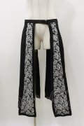Qutie Frash / 2021銀麗-GINREI-ラップロングスカート  黒 H-25-10-26-027-QU-SK-KB-ZH